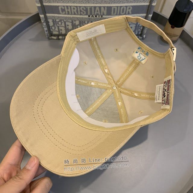 NY男女同款帽子 MLB刺繡棒球帽鴨舌帽  mm1657
